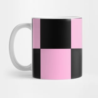 Pink Checkers Mug